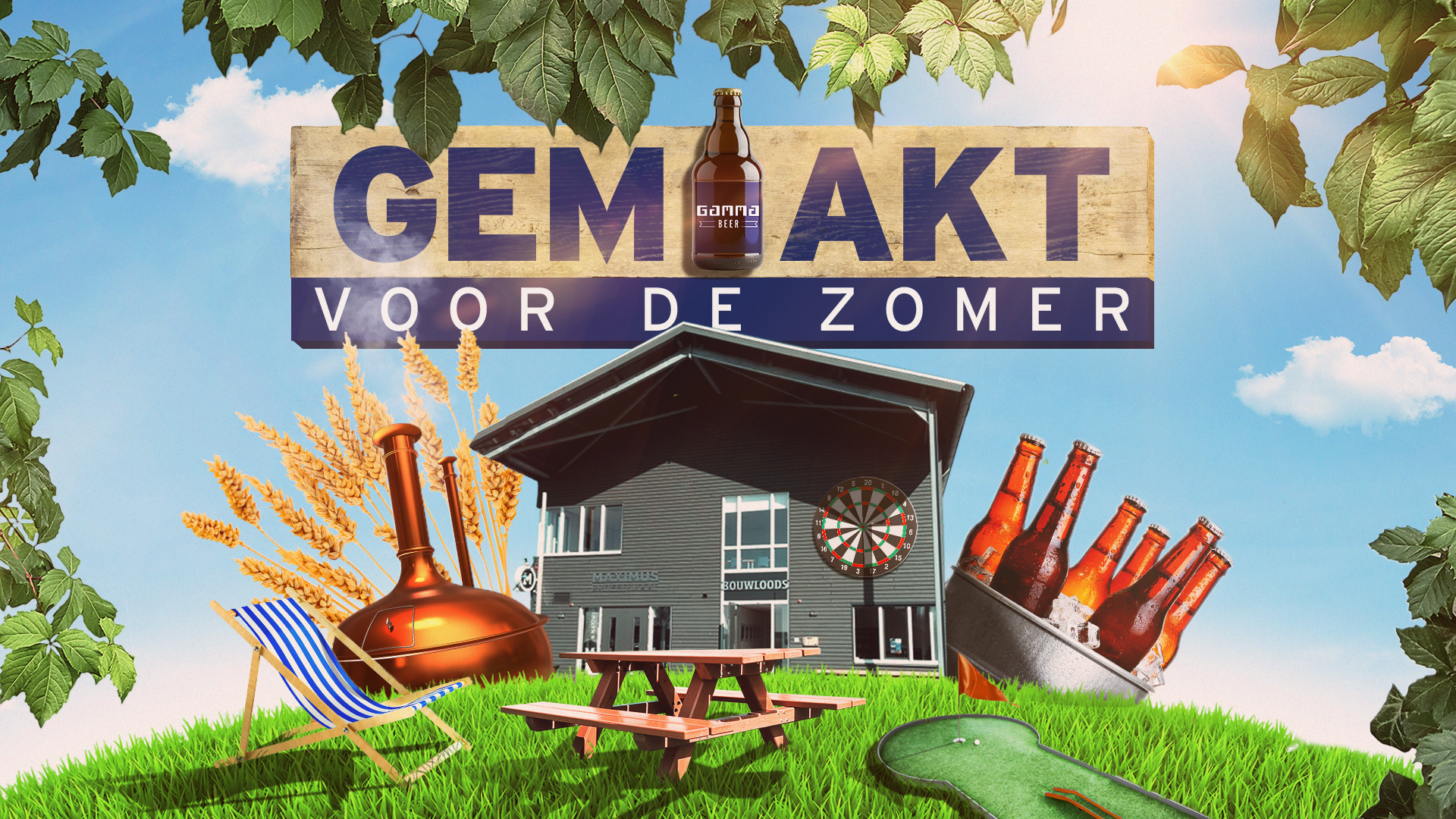 Brouwers en bouwers bundelen krachten in 'Gemaakt voor de zomer'